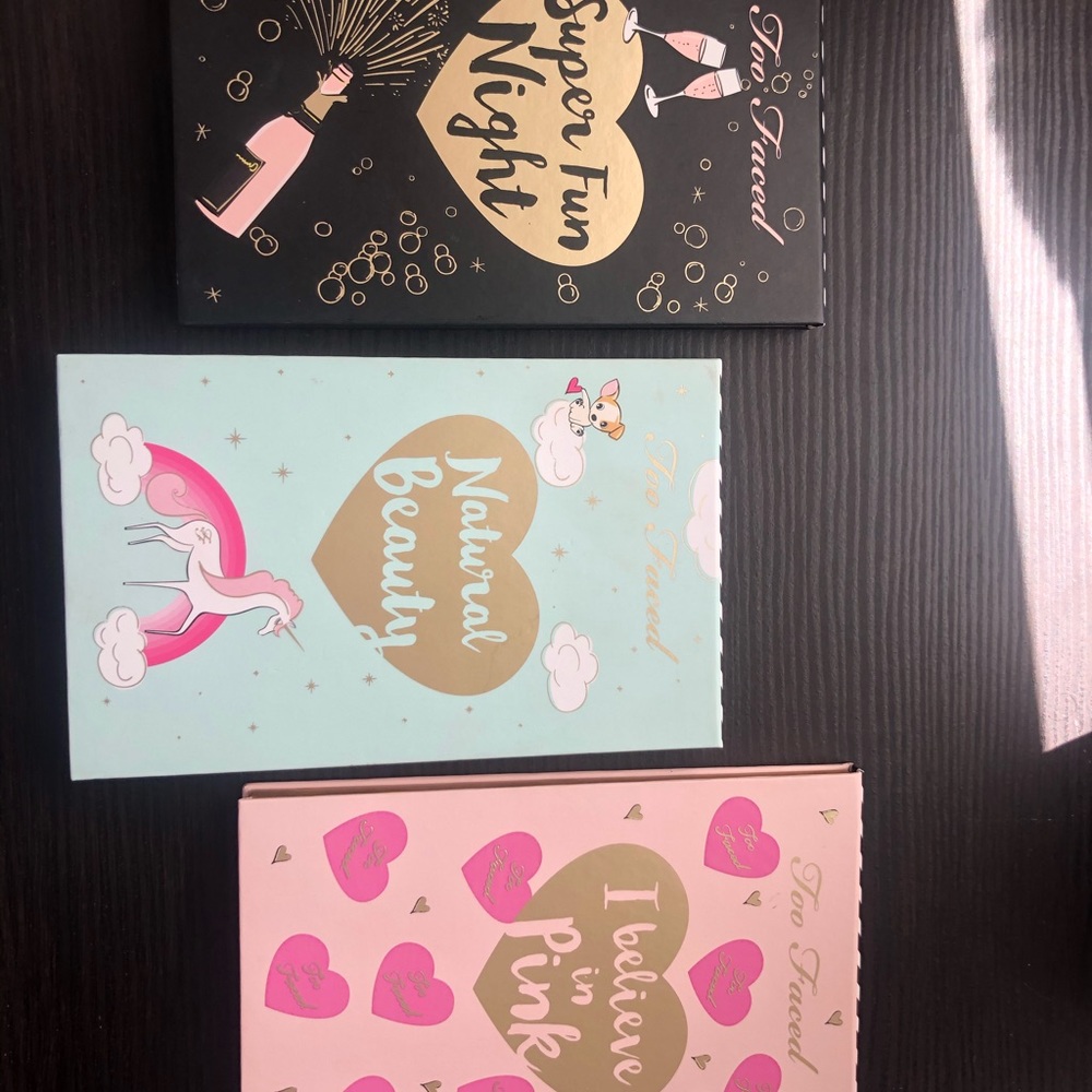 Too Faced “Best Year Ever” eyeshadow palettes